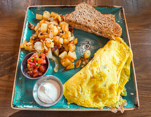 Mexican omelet
