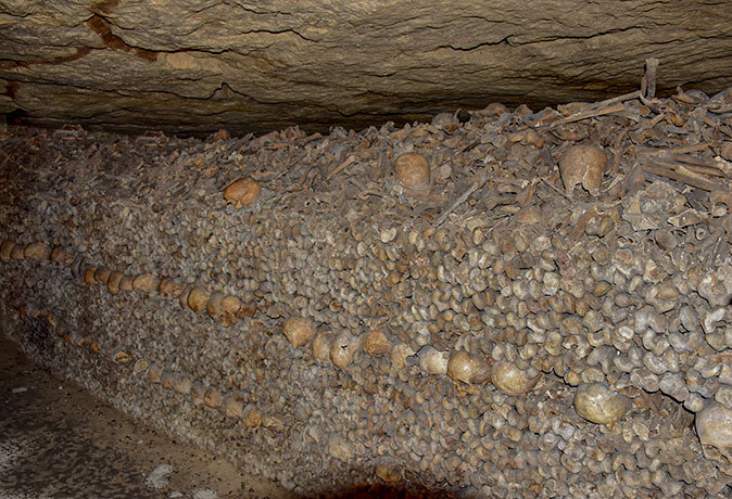 Catacombs in Paris