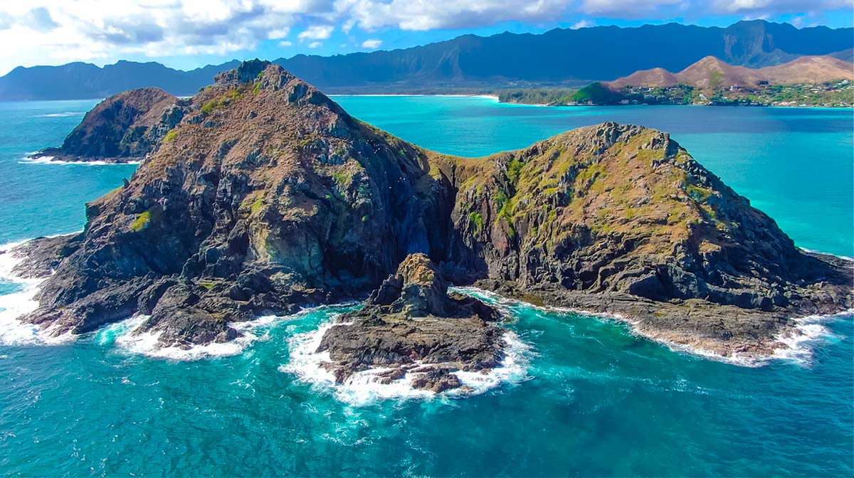 Mokulua Islands On Oahu Exploring By Kayak Denny And Nikki