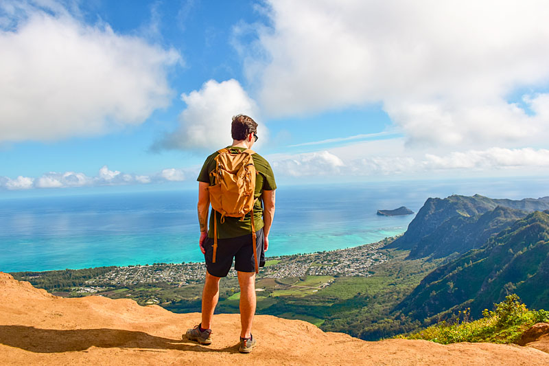 Amazing views at the top of one of the best hikes on Oahu!