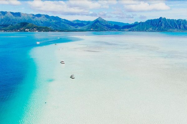 The kaneohe sandbar