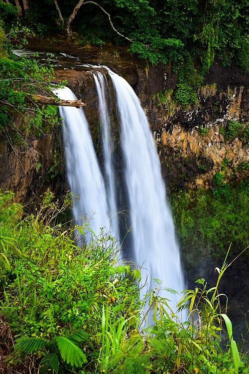 Waterfalls on the Hawaiian Islands