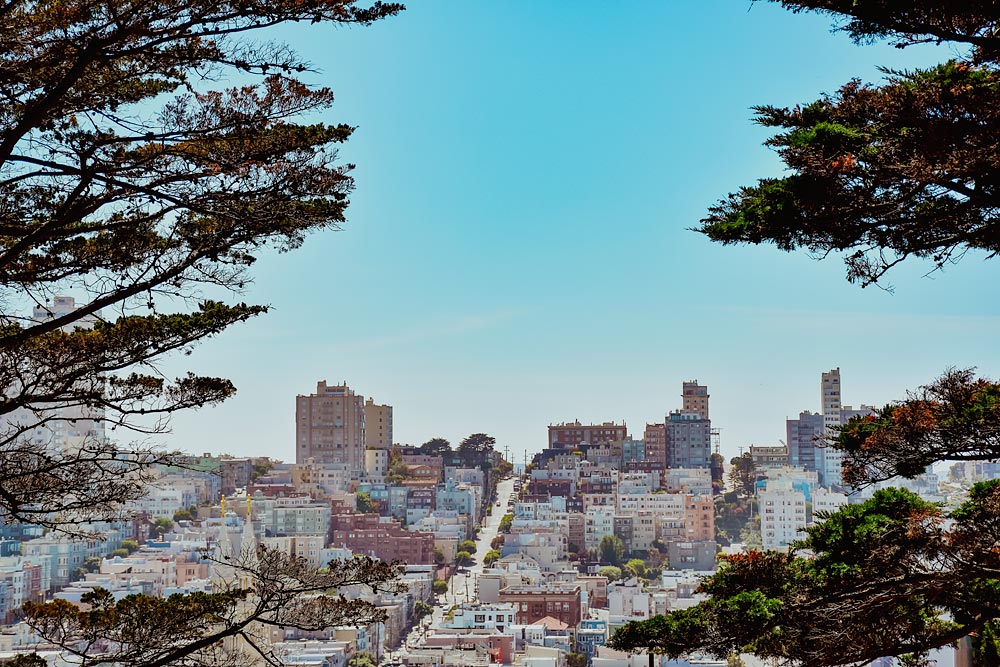 Northern California Road Trip views of San Francisco