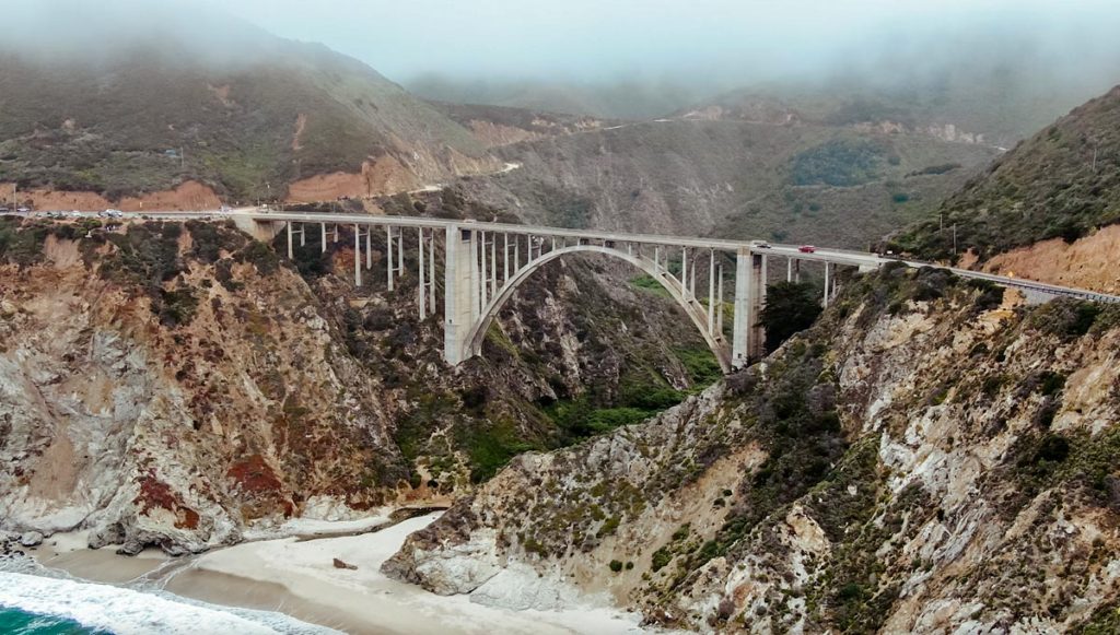 Bixby Bridge in California