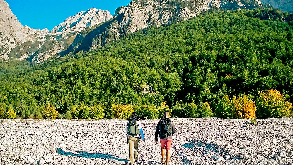 Hiking in Albania