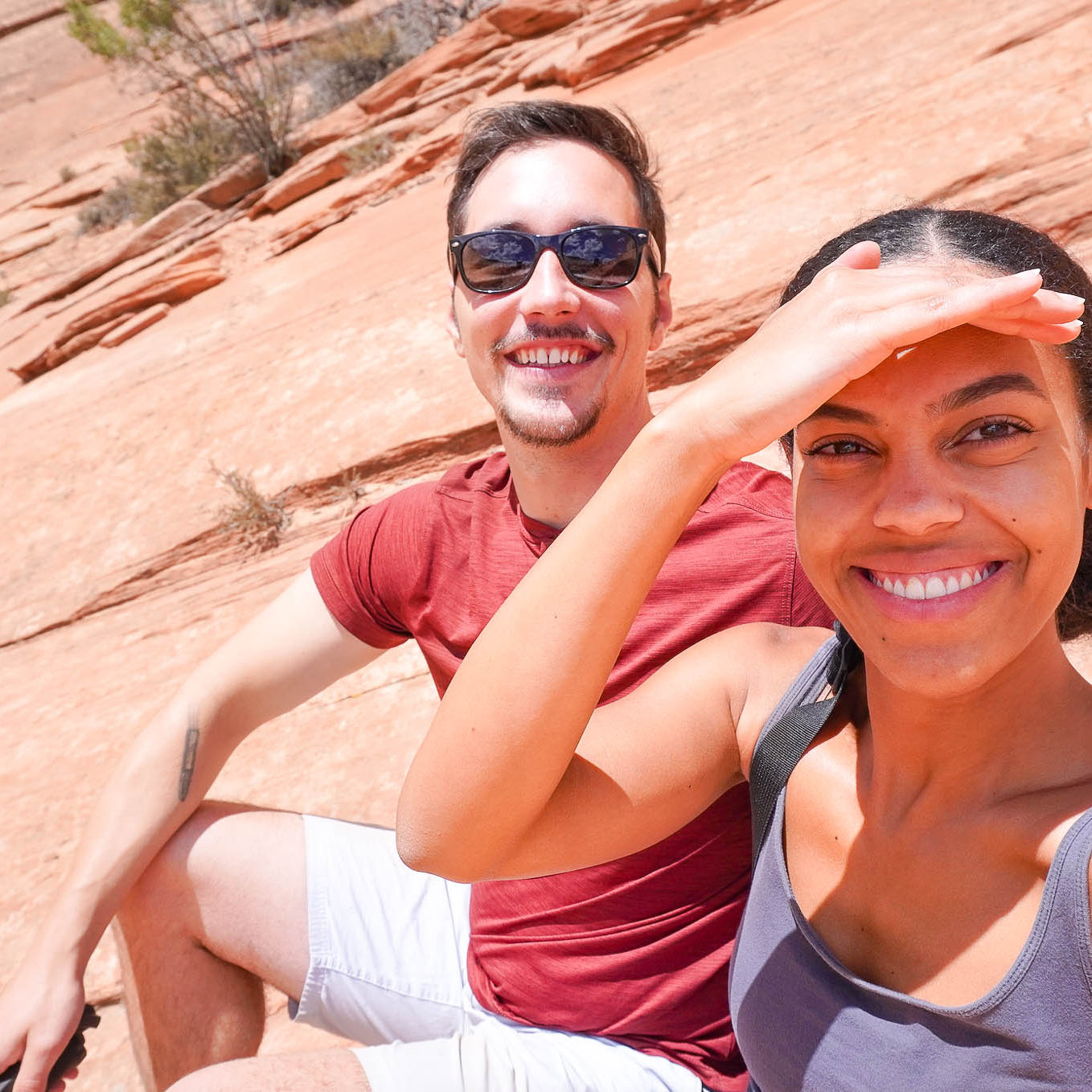 Denny and Nikki in Zion